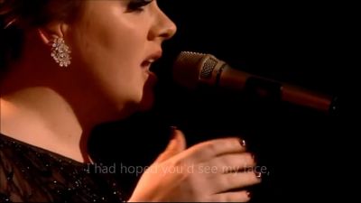 Adele - Someone Like You HD Live From Brit Awards 2011