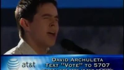 David Archuleta - Angels - American Idol Top 8
