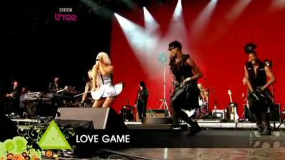 Lady Gaga - Love Game Glastonbury 2009