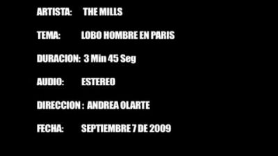Lobo Hombre En Paris - The Mills