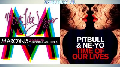 Maroon 5 feat. Christina Aguilera Vs. Pitbull feat. Ne-Yo - Time Of Our Moves