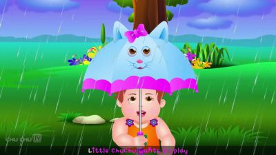 Rain, Rain, Go Away Nursery Rhyme With Lyrics - Cartoon Animation Rhymes & Songs For Children