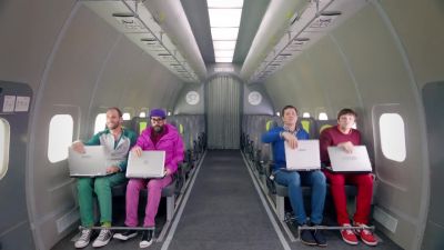 S7 Airlines & Ok Go, Upside Down & Inside Out - #гравитацияпростопривычка