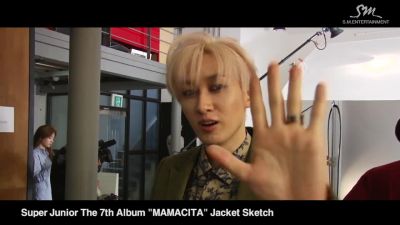 Super Junior The 7Th Album ‘Mamacita’ Music Video Event - Photoshoot Making Film