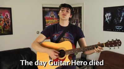 The Day Guitar Hero Died (Don Mclean - American Pie Parody)