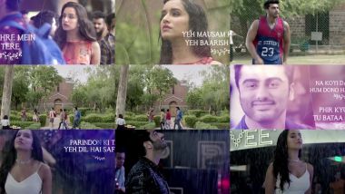 Скачать клип BAARISH - Lyrical | Half Girlfriend | Arjun K & Shraddha K | Ash King & Shashaa Tirupati | Tanishk B