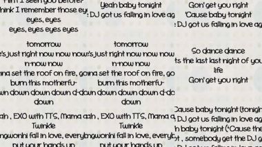 Скачать клип TTS FT EXO - DJ Got Us Falling In Love Again Lyrics