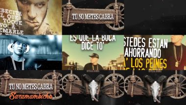 Скачать клип TU NO METES CABRA REMIX - Bad Bunny, Daddy Yankee, Anuel & Cosculluela