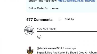 Cartel Bo - You Not Rich