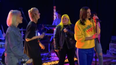 Dua Lipa - Idgaf feat. Charli Xcx, Zara Larsson, Mø, Alma, In The Live Lounge