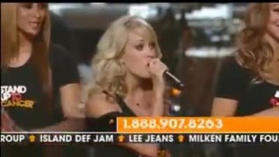 Just Stand Up Video Live On Stand Up To Cancer Tethalon - Carrie Underwood, Mariah Carey, Beyoncé, Mary J. Blige, Rihanna, Fergie, Sheryl Crow, Nicole Scherzinger, Natasha Bedingfield, Miley Cyrus, Le