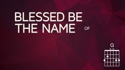 Matt Redman - Blessed Be Your Name