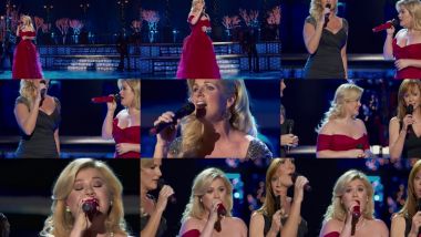 Скачать клип KELLY CLARKSON - Silent Night feat. Trisha Yearwood, Reba Mcentire