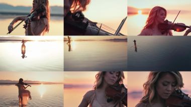 Скачать клип LINDSEY STIRLING - Angels We Have Heard On High