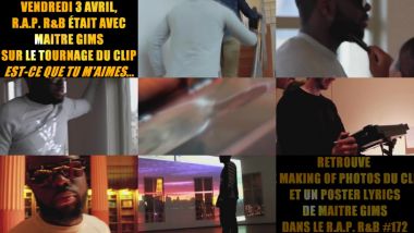 Скачать клип MAÎTRE GIMS - Making Of R.a.p. R&b D'est-Ce Que Tu M'aimes