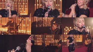 Скачать клип MILEY CYRUS - Midnight Sky In The Live Lounge