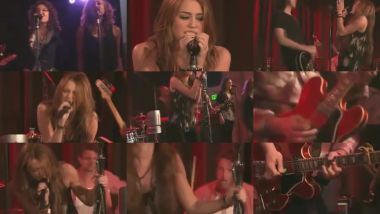 Скачать клип MILEY CYRUS - The Driveway Live On Ustream