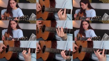 Скачать клип WHILE MY GUITAR GENTLY WEEPS - Gabriella Quevedo